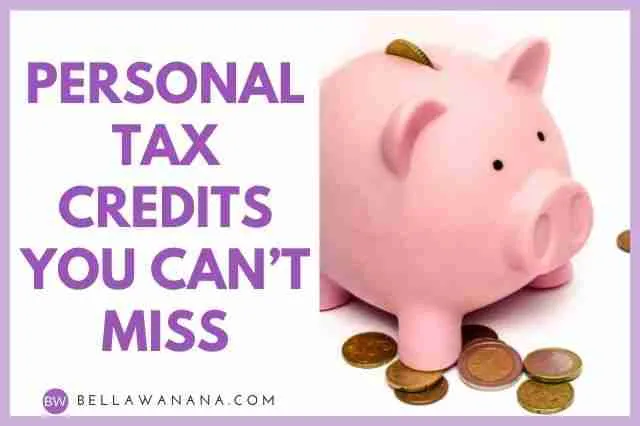 personal tax credits