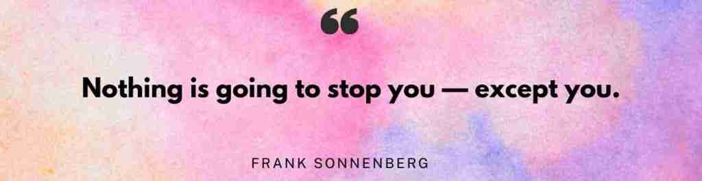 Frank Sonnenberg quote