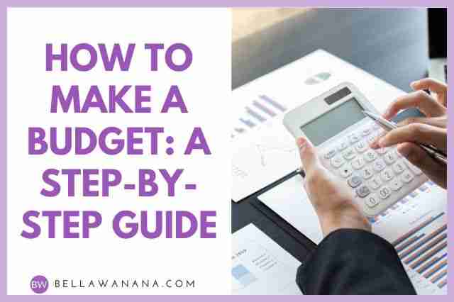 how to make a budget