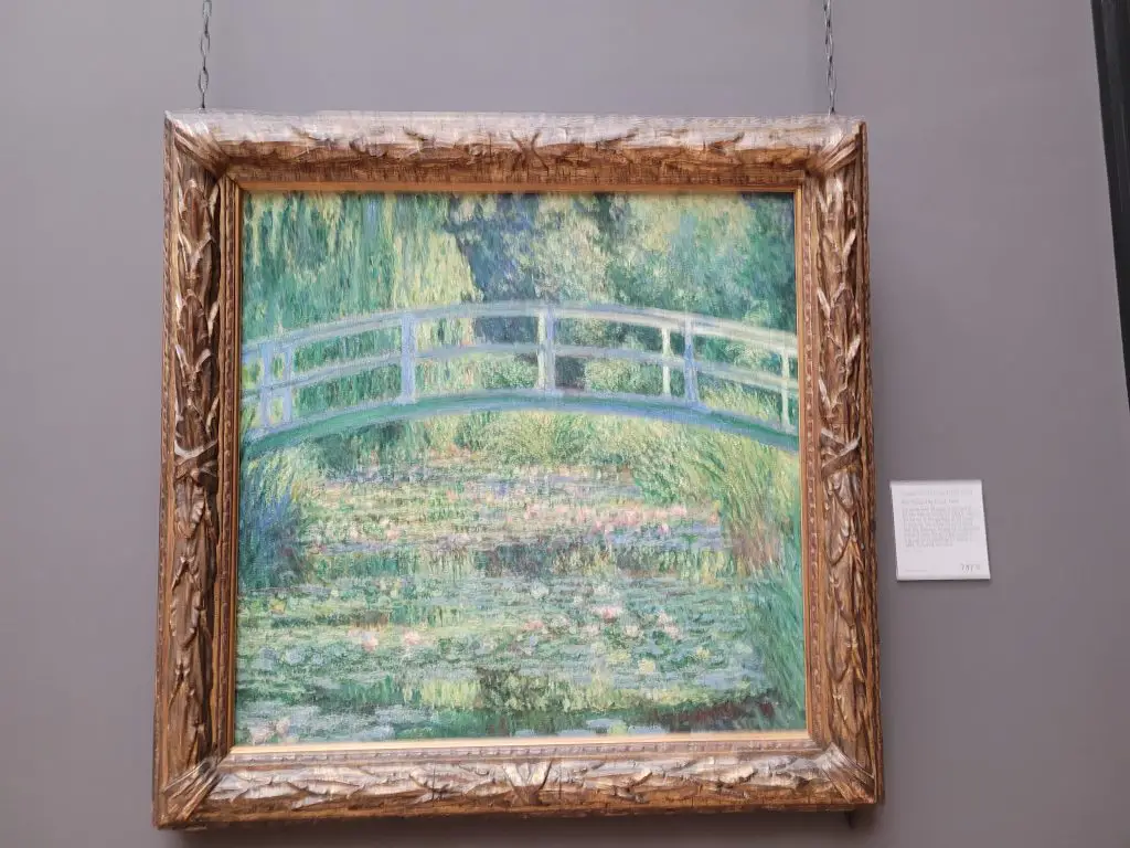 Monet water lilies painting