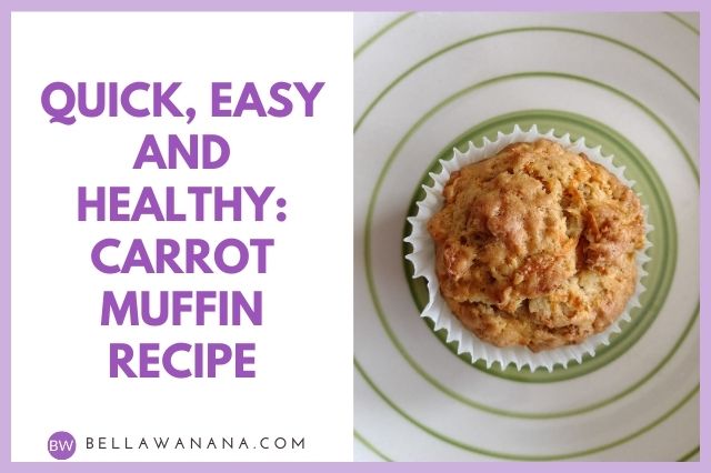 Carrot cake muffin recipe